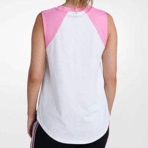 I-Contracst Color Gym Tank Top High Quality Cotton Loose Active ithangi