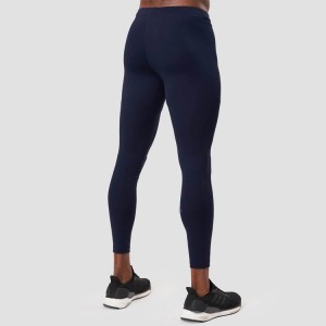 OEM висококачествени персонализирани полиестерни компресионни панталони с лого Мъжки спортни облекла Клинове за фитнес