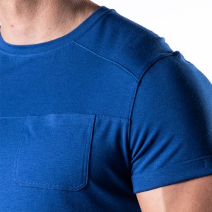 Muscle Fit Koarte Mouwen Oanpaste Logo Men Blank Workout Plain Cotton T-shirts