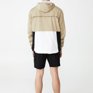 Tulaga Maualuga Mamafa 100% Polyester Color Block Men Full Zip Up Active Sports Jacket