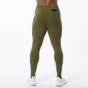 Visokokvalitetne muške atletske sportske hlače za vježbanje u teretani s uzicom za povlačenje
