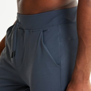 Wholesale Drawstring Waist Contrast Calf Workout Sports Sweat Jogger Pants Para sa Mga Lalaki