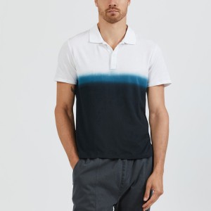 Högkvalitativ grossist OEM Sublimation Polyester Gym Polo T-shirts för män