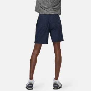 Højkvalitets polyester elastiske Wiast mænd Gym Sports Shorts med åben lomme
