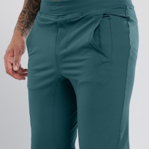 Най-новият OEM спортен панталон от полиестер спандекс Персонализирано лого Мъжки спортни панталони с джобове