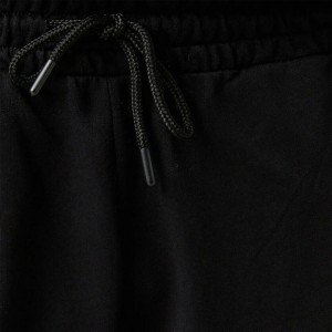 Оптовая продажа, контрастная окантовка на талии, французские махровые хлопковые спортивные шорты для мужчин