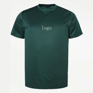 Groothandel Lichtgewicht 92 Polyester 8 Spandex Aangepaste Plain Gym Sports T-shirts voor heren