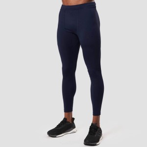OEM ຄຸນະພາບສູງ Custom Logo Polyester Compression Pants Men Sportswear Gym Legging Tights