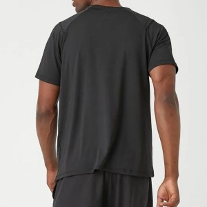I-Wholesale Cool Dry Custom Ilogo Workout Fitness Gym Sports Men Plain T Shirts