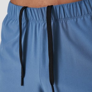 Customized High Quality Zipper Pocket Athletic Shorts Txias Qhuav Fitness Gym Shorts Rau Txiv neej