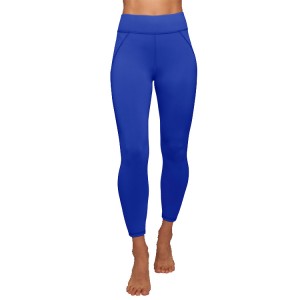 Malles de gimnàs de cintura alta de malla de compressió personalitzada Pantalons de ioga per a dones
