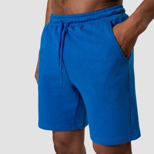 OEM zachte katoenen stof groothandel training training mannen trekkoord taille gym sport zweet shorts
