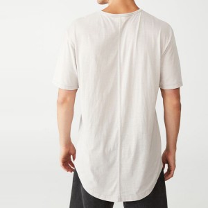 Ljetna muška OEM majica s okruglim izrezom i jeftinim porubom za vježbanje u teretani