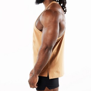 Spor Salonu Tankt Üstleri Erkekler İçin Toptan Racer Back Muscle Stringers