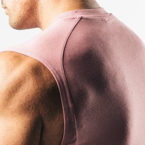 Custom Logo Running Active Wear Cotton Bodybuilding Fitness Singlet Blank Gym Tank Top For Men