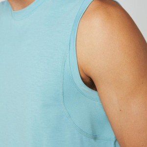 Tvornička cijena Visokokvalitetni mrežasti panel prilagođene sportske obične majice za teretanu za muškarce