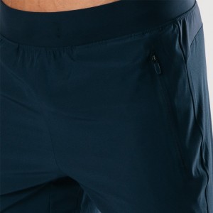 Aktivne mrežaste trake s elastičnim strukom za fitness najlonske hlače za trčanje na stazi za muškarce