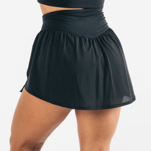 Nejprodávanější Dívky na cvičení Fitness Sportovní Tenisové sukně 2 v 1 na zakázku pro ženy