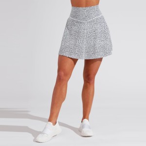 Oanpaste High Quality Sublimated Printing Women Golf Skort 2 IN 1 Tennis Skirts