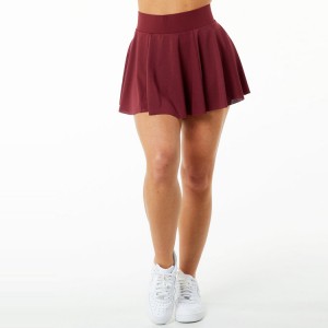 Høj kvalitet brugerdefinerede 2 i 1 kompression indre shorts Mesh golf tennis nederdel til kvinder