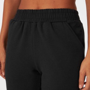 Фабричка цена Атлетски еластични панталони за вежбање за половина и долен унисекс за жени