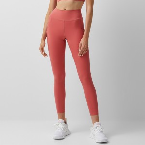 뜨거운 판매 4 방향 스트레치 사용자 정의 높은 허리 사이드 포켓 ​​여성 체육관 요가 레깅스 스타킹