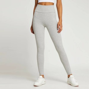 Veleprodajna prilagođena odjeća za fitnes u četiri smjera rastezljive hlače za jogu s visokim strukom