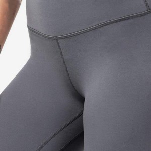 Venda a l'engròs de pantalons de ioga de fitness de cintura alta ecològics Impressió personalitzada