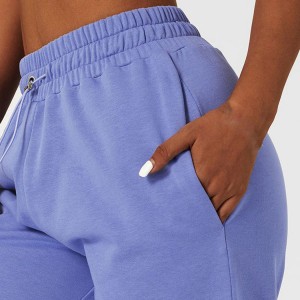 Bidh boireannaich a’ gluasad air adhart Sweatpants Strip Custom Adjustable Workout
