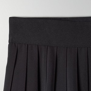 ຂາຍສົ່ງແອວສູງ OEM Ladies Tennis Skorts ແມ່ຍິງກິລາ Gym Wear Custom Pleated Elastic Tennis Skirts