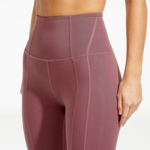 Taas nga kalidad nga Stretchable Custom Logo High Waist Workout Gym Sports Women Yoga Pants