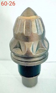 U40HD 22mm kónické řezné nástroje Vrtací vrták Šnekové vyvrtávací zuby Rýhovač s kulatou stopkou Šnekový řezák Pick