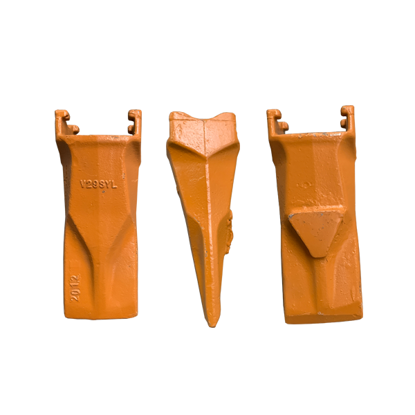 V29SYL 掘削機の予備品の標準的な長いバケツの鋳造歯のための ESCO