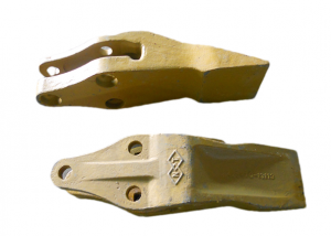Komatsu stila iekrāvēja monobloka uzgaļa zobs 423-70-13113