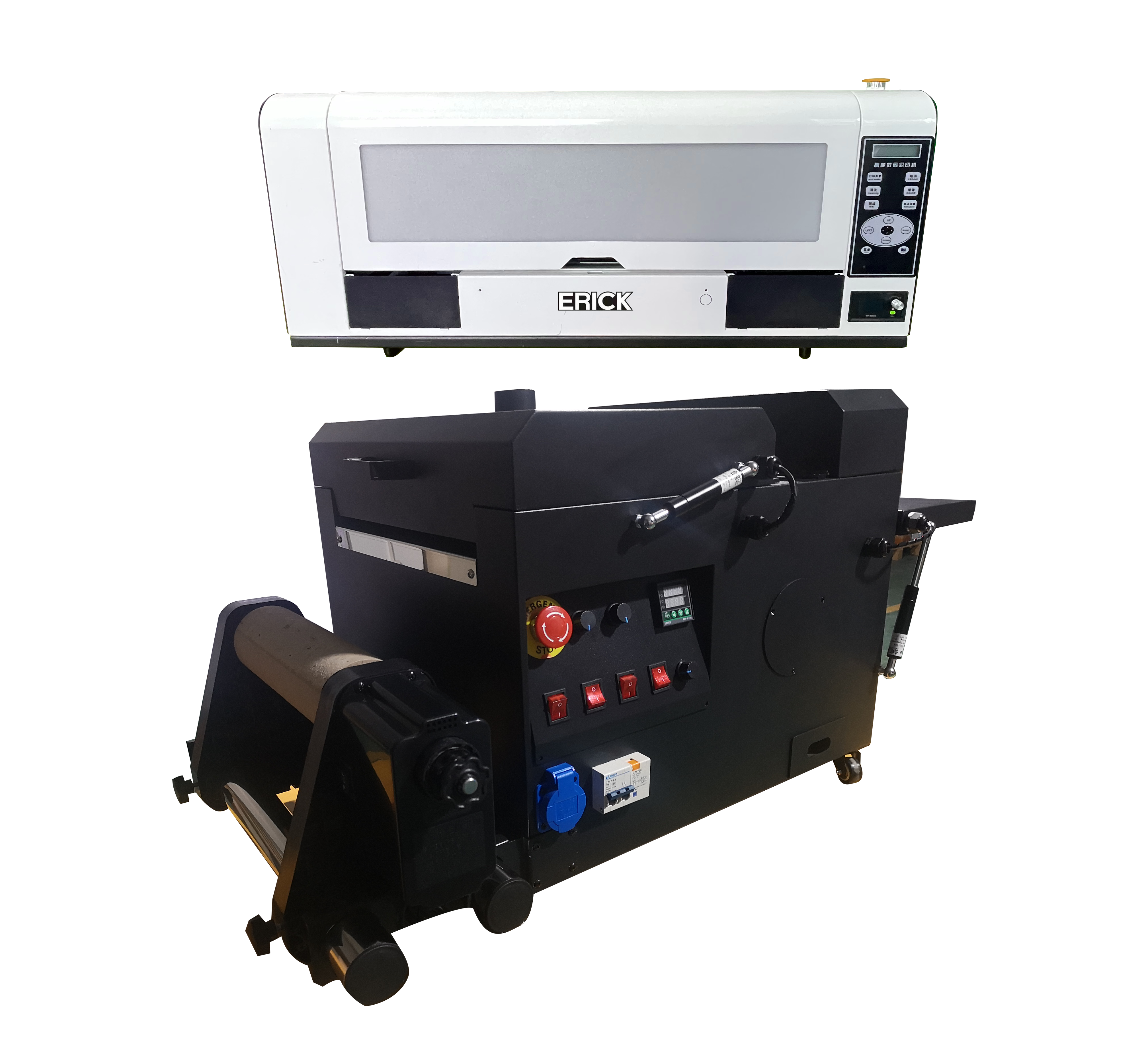 چاپگر کوچک DTF A3 دستگاه جوهر فیلم PET DTF 30 سانتی متر چاپگر A3 DTF با دستگاه رنگرزی پودری