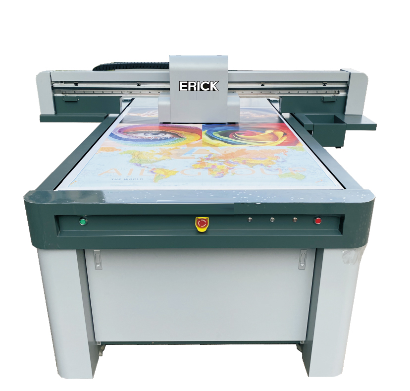 Mobilje prej lëkure qelqi me format të madh 1016 UV Makinë printimi me printer UV LED printer UV me shtrat të sheshtë