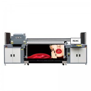 Impresora híbrida UV de 1,8 M para vidro, madeira, acrílico,...