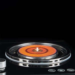 OEM Gas Stove 3 Burner Glass Top with pattern beautiful and good design Suppliers