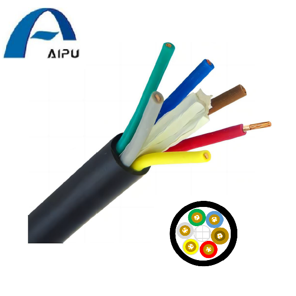 Aipu FFX200 05mROZ1-R/F 3P0.75 Airport Communication Cable