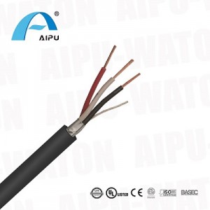 AIPU BS5308 出厂价仪表电缆双绞线铝箔屏蔽 PVC ICAT
