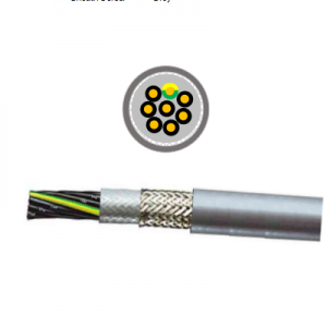 H05VVC4V5-K Kabel klase 5 fino upleteni goli bakreni fleksibilni kabel za kontrolu napajanja i instrumentaciju za industriju i mašine