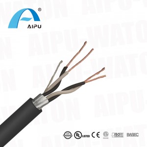 BS5308 Part1 Type1 Instrumentation Cable PVC ICAT Multi-Conductor Audio Control thiab Instrumentation Cable