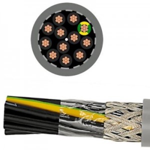 Elastyczny ekranowany kabel połączeniowy YSLCY do oprzyrządowania i sprzętu sterującego Wielożyłowy drut miedziany typu linka