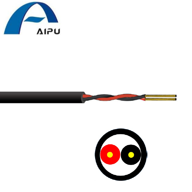 Aipu Speaker Cable Iloko o waho stranded Oxygen Free Copper Twist Pairs 2 Cores
