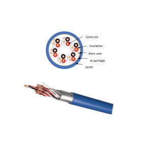 Ре-И (ст) И Тимф уплетена жарена обична бакарна жица Појединачни и комплетни инструментацијски кабл за екран Ен50288-7 Електрична жица