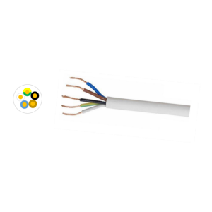 318* Y PVC gegloeid gewone koperen elektrische draden flexibele kabel
