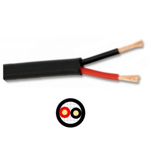 Class 6 Oxygen Free Copper Bare Strand Conductor Highly Flex Speaker Cable Insulated PVC and Sheath Belden Equivalent Cable