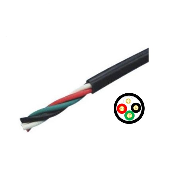 600В Цвв кабл Флексибилне уплетене жарене бакарне жице ПВЦ изоловани и обложени контролни кабл електрични електрични кабл
