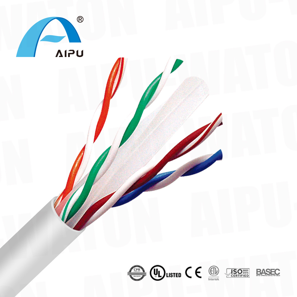 Ethernet kabel Mrežni kabel CAT6 U/UTP komunikacijski kabel LAN kabel za fiksnu instalaciju u lokalnim mrežama