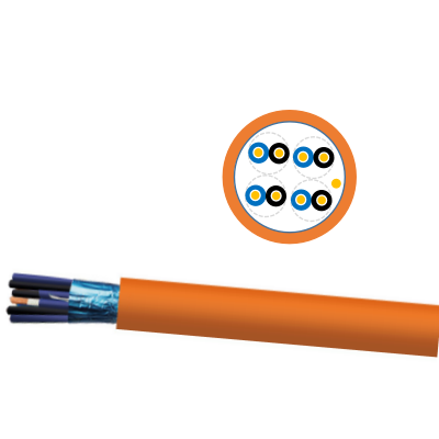 Vatrootporni instrumentacijski kabel upletena žarena obična bakrena žica Cu/Mica/XLPE/OS/LSZH